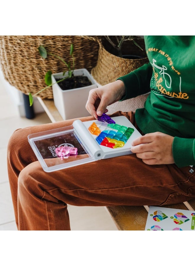 SmartGames IQ Love, Fun IQ Brain Teaser Puzzle, Cognitive Development STEM Toy with 120+ Challenges, Travel Friendly Handheld Educational Matching Puzzle Game, Suitable for Children Above 7+ - Image 5